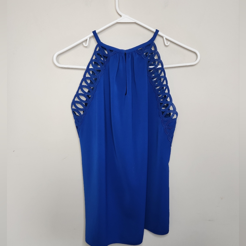 Women's Ramy Brook Blue Tank Top Sz Small - Picture 2 of 10